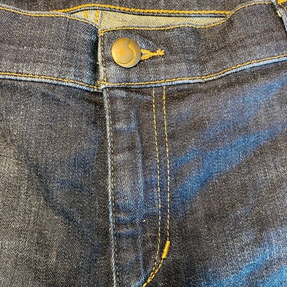 Joes Jeans Denim Shorts Women Roll Cuff Size 31 Waist - Picture 3 of 10